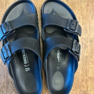 Birkenstock Black Arizona EVA Sandals Euro 43